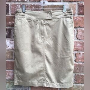 Escada khaki skirt size 40